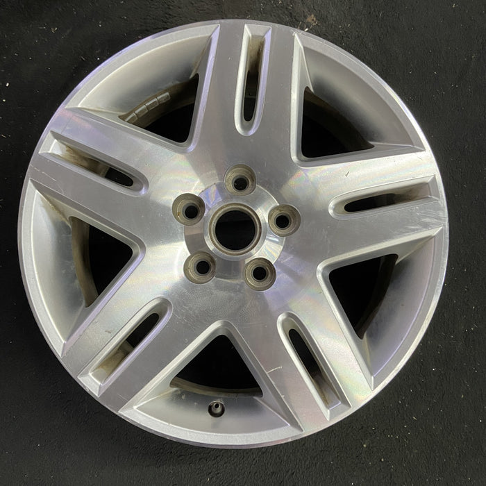 17" IMPALA 06-08 17x6.5, 5 double spoke machined finish Original OEM Wheel Rim - Angle View