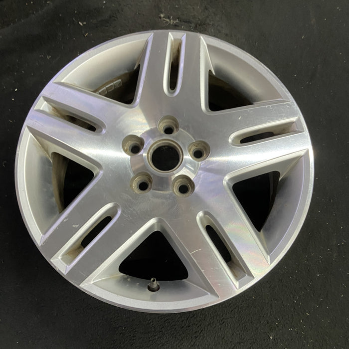 17" IMPALA 06-08 17x6.5, 5 double spoke machined finish Original OEM Wheel Rim - Side Profile