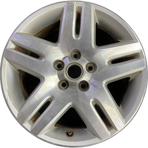 17" IMPALA 06-08 17x6.5, 5 double spoke machined finish Original OEM Wheel Rim - Front View