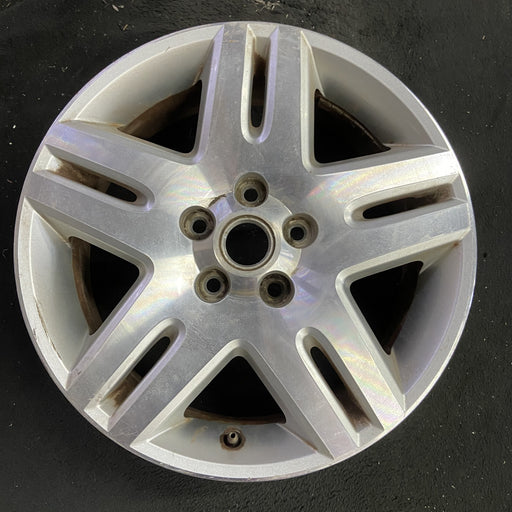 17" IMPALA 06-08 17x6.5, 5 double spoke machined finish Original OEM Wheel Rim - Angle View