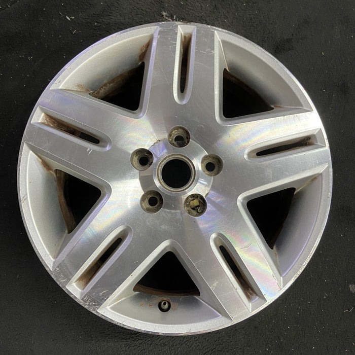 17" IMPALA 06-08 17x6.5, 5 double spoke machined finish Original OEM Wheel Rim - Angle View