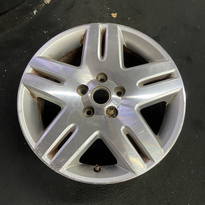 17" IMPALA 06-08 17x6.5, 5 double spoke machined finish Original OEM Wheel Rim - Side Profile