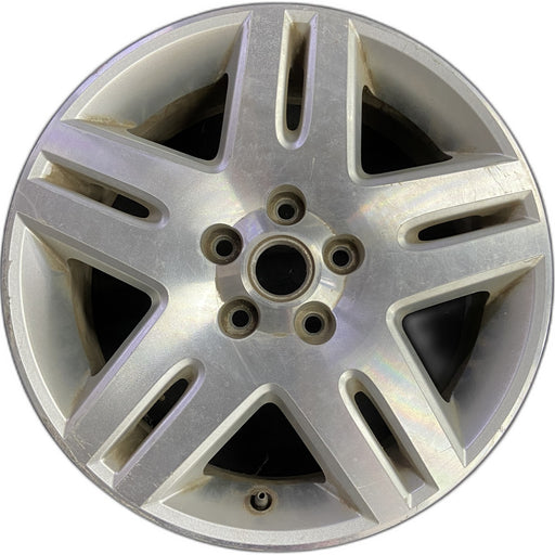 17" IMPALA 06-08 17x6.5, 5 double spoke machined finish Original OEM Wheel Rim - Front View