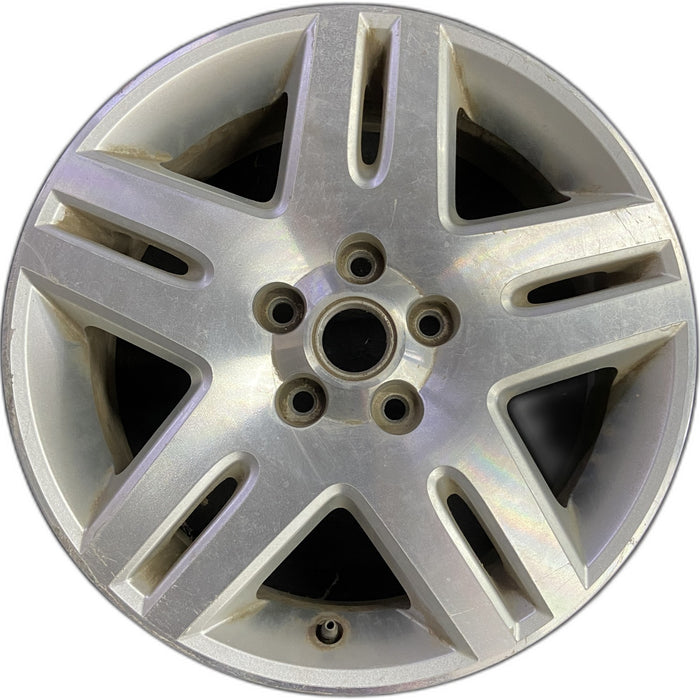 17" IMPALA 06-08 17x6.5, 5 double spoke machined finish Original OEM Wheel Rim - Front View