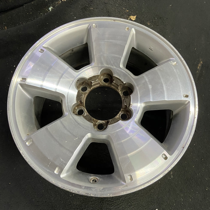 17" TACOMA 05-15 17x7.5, alloy Original OEM Wheel Rim - Side Profile