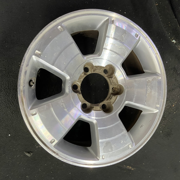 17" TACOMA 05-15 17x7.5, alloy Original OEM Wheel Rim - Side Profile