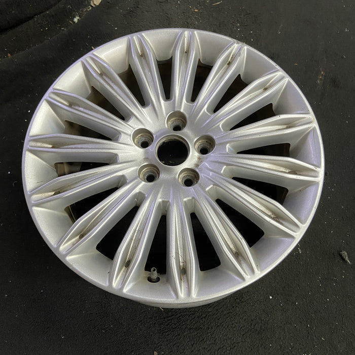 17" FUSION 13-16 17x7.5, , 15 spoke Original OEM Wheel Rim - Side Profile