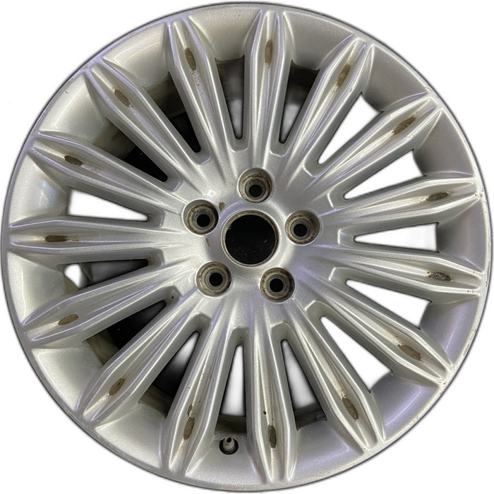 17" FUSION 13-16 17x7.5, , 15 spoke Original OEM Wheel Rim - Front View