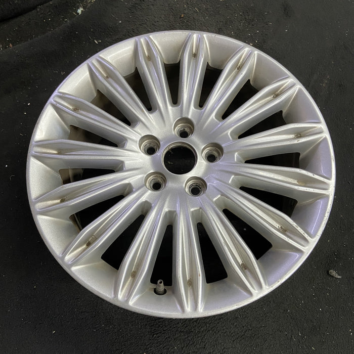 17" FUSION 13-16 17x7.5, , 15 spoke Original OEM Wheel Rim - Side Profile