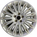 17" FUSION 13-16 17x7.5, , 15 spoke Original OEM Wheel Rim - Front View