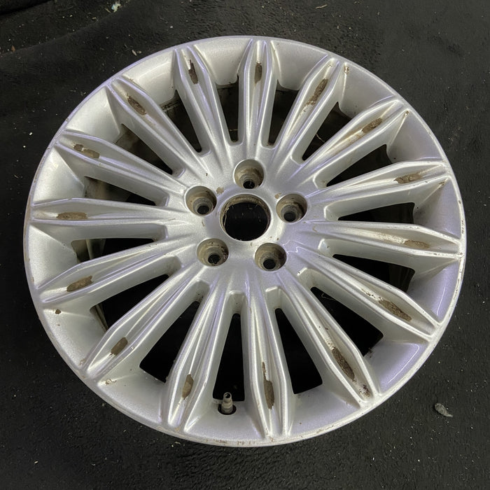 17" FUSION 13-16 17x7.5, , 15 spoke Original OEM Wheel Rim - Side Profile