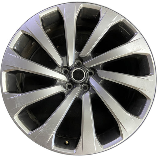 23" RANGE ROVER 22 , 23x9.5, 10 spoke, Y spoke Original OEM Wheel Rim - Front View