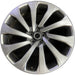 23" RANGE ROVER 22 , 23x9.5, 10 spoke, Y spoke Original OEM Wheel Rim - Front View