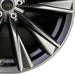 21" LEXUS RX350 23-24 21x8 5 V spoke matte black Original OEM Wheel Rim - Close-Up Detail