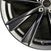 21" LEXUS RX350 23-24 21x8 5 V spoke matte black Original OEM Wheel Rim - Back View