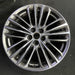 20" CT6 19-20 20x8.5, 20 spoke, dark gray accents Original OEM Wheel Rim - Angle View