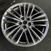 20" CT6 19-20 20x8.5, 20 spoke, dark gray accents Original OEM Wheel Rim - Side Profile