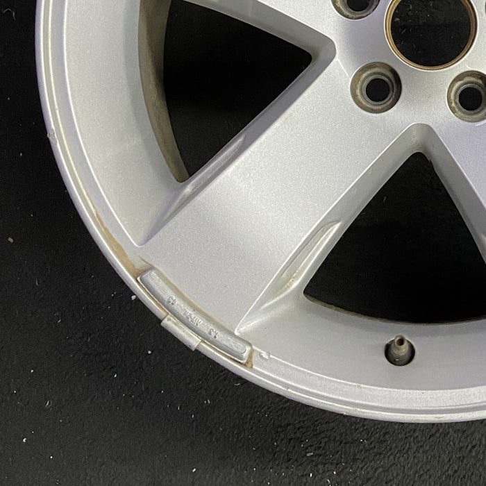 18" CHALLENGER 09-10 18x7.5 alloy natural opt WPT Original OEM Wheel Rim - Additional View