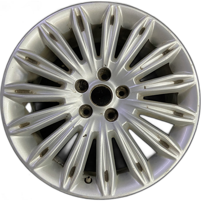 17" FUSION 13-16 17x7.5, , 15 spoke Original OEM Wheel Rim - Front View