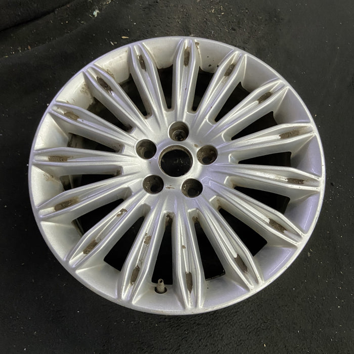 17" FUSION 13-16 17x7.5, , 15 spoke Original OEM Wheel Rim - Side Profile