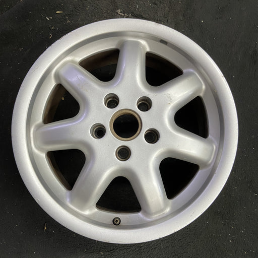 16" AUDI A4 98-00 16x7 , 7 spoke Original OEM Wheel Rim - Angle View