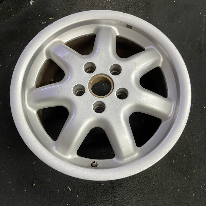 16" AUDI A4 98-00 16x7 , 7 spoke Original OEM Wheel Rim - Side Profile