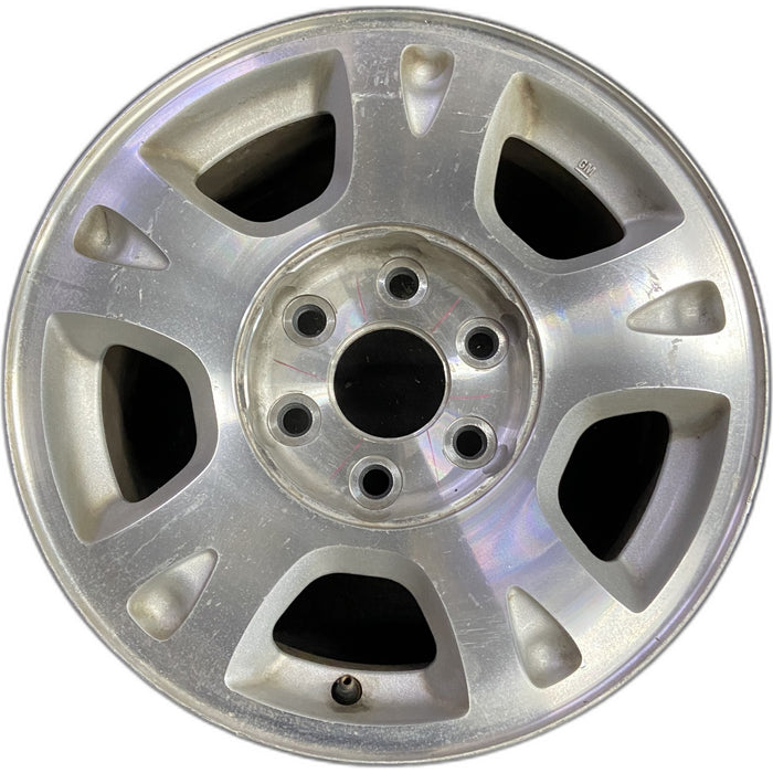 17" AVALANCHE 1500 02-06 17x7.5" Original OEM Wheel Rim - Front View