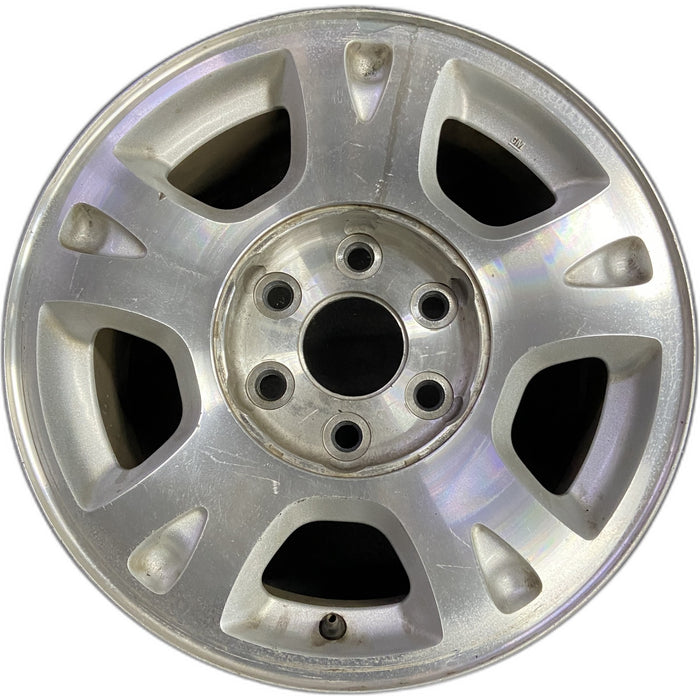 17" AVALANCHE 1500 02-06 17x7.5" Original OEM Wheel Rim - Front View