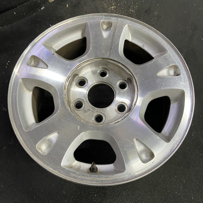 17" AVALANCHE 1500 02-06 17x7.5" Original OEM Wheel Rim - Side Profile