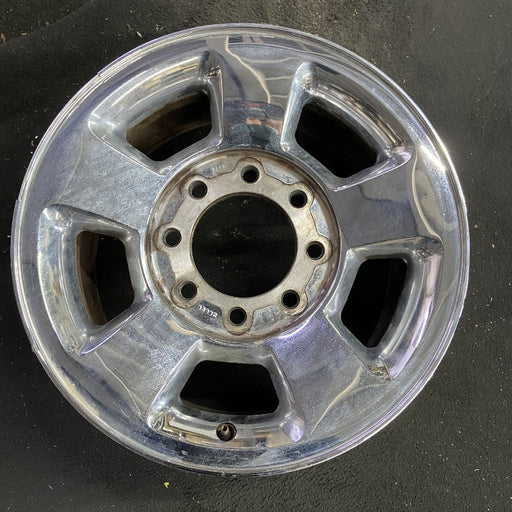 17" DODGE 1500 PICKUP 06 8 lug 17x8 aluminum chrome clad Original OEM Wheel Rim - Front View
