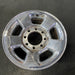 17" DODGE 1500 PICKUP 06 8 lug, , aluminum, chrome clad Original OEM Wheel Rim - Close-Up Detail