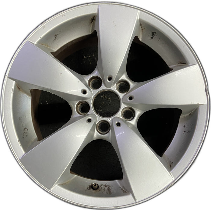 17" BMW 525i 04-05 17x7.5 , 5 spoke Original OEM Wheel Rim - Front View