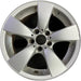 17" BMW 525i 04-05 17x7.5 , 5 spoke Original OEM Wheel Rim - Front View