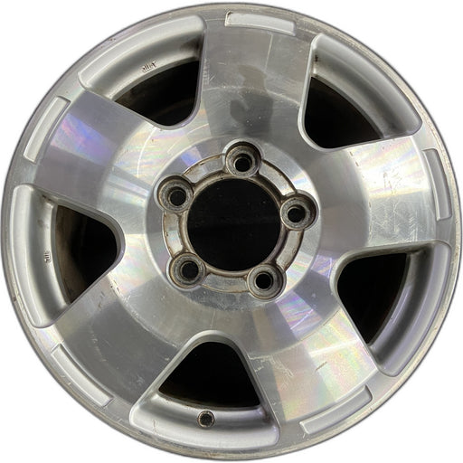 18" TUNDRA 07-09 18x8, alloy, , smooth Original OEM Wheel Rim - Front View