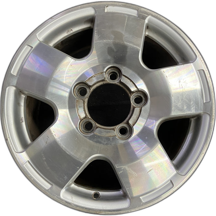 18" TUNDRA 07-09 18x8, alloy, , smooth Original OEM Wheel Rim - Front View