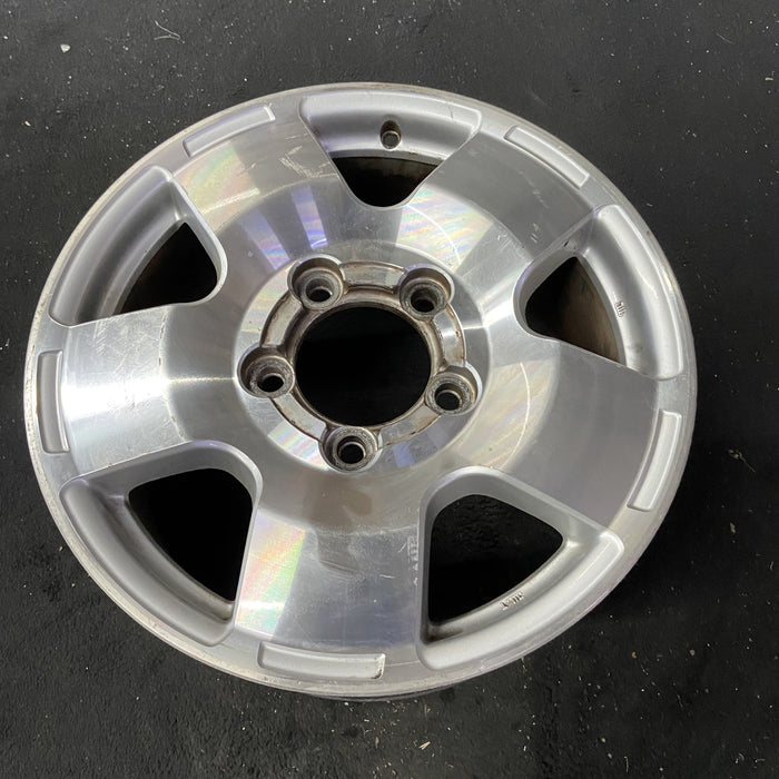 18" TUNDRA 07-09 18x8, alloy, , smooth Original OEM Wheel Rim - Close-Up Detail