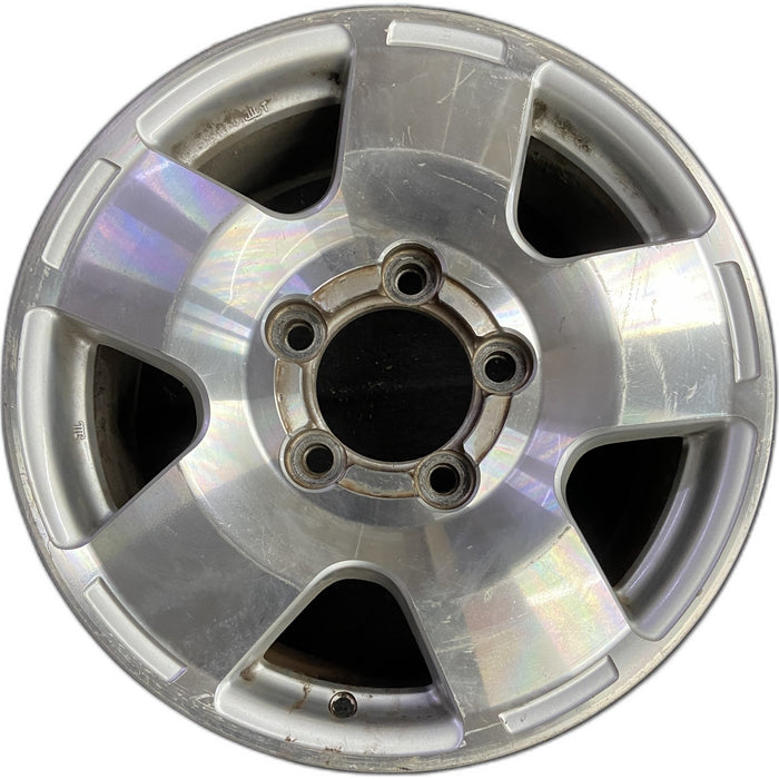 18" TUNDRA 07-09 18x8, alloy, , smooth Original OEM Wheel Rim - Front View