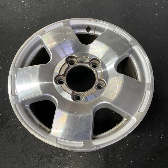 18" TUNDRA 07-09 18x8, alloy, , smooth Original OEM Wheel Rim - Close-Up Detail