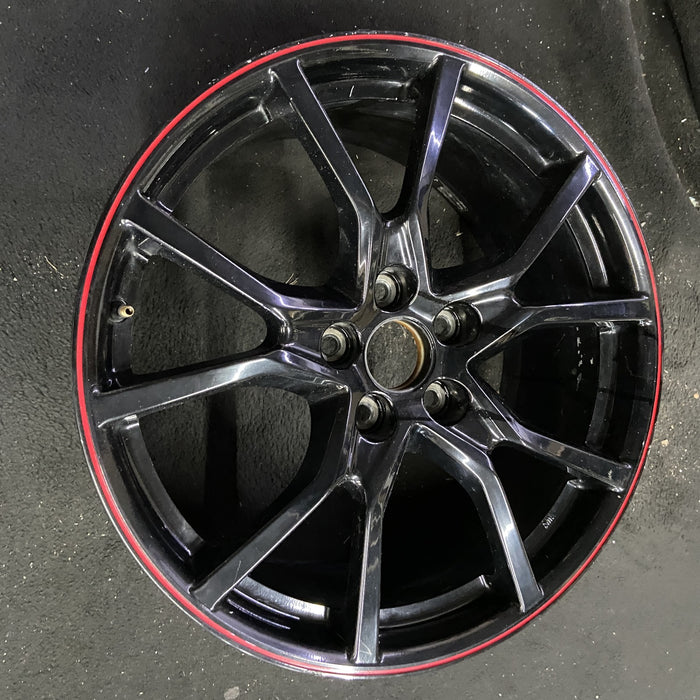 20" CIVIC 17-20 20x8.5 , Original OEM Wheel Rim - Side Profile