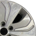 17" SONATA 13 17x6.5 alloy 5 spoke Hybrid Original OEM Wheel Rim - Side Profile