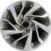 16" CIVIC 16 16x7, alloy, gray inlay Original OEM Wheel Rim - Front View