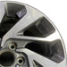 16" CIVIC 16 16x7 alloy gray inlay Sdn Original OEM Wheel Rim - Side Profile