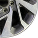 16" CIVIC 16 16x7 alloy gray inlay Sdn Original OEM Wheel Rim - Close-Up Detail
