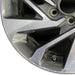 16" CIVIC 16 16x7 alloy gray inlay Sdn Original OEM Wheel Rim - Back View