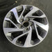 16" CIVIC 16 16x7, alloy, gray inlay Original OEM Wheel Rim - Side Profile