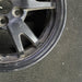 15" PRIUS 10-11 15x6 alloy 5 split spoke black Original OEM Wheel Rim - Back View