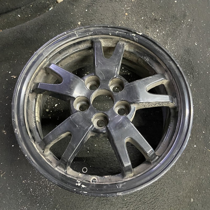 15" PRIUS 10-11 15x6 alloy 5 split spoke black Original OEM Wheel Rim - View 7