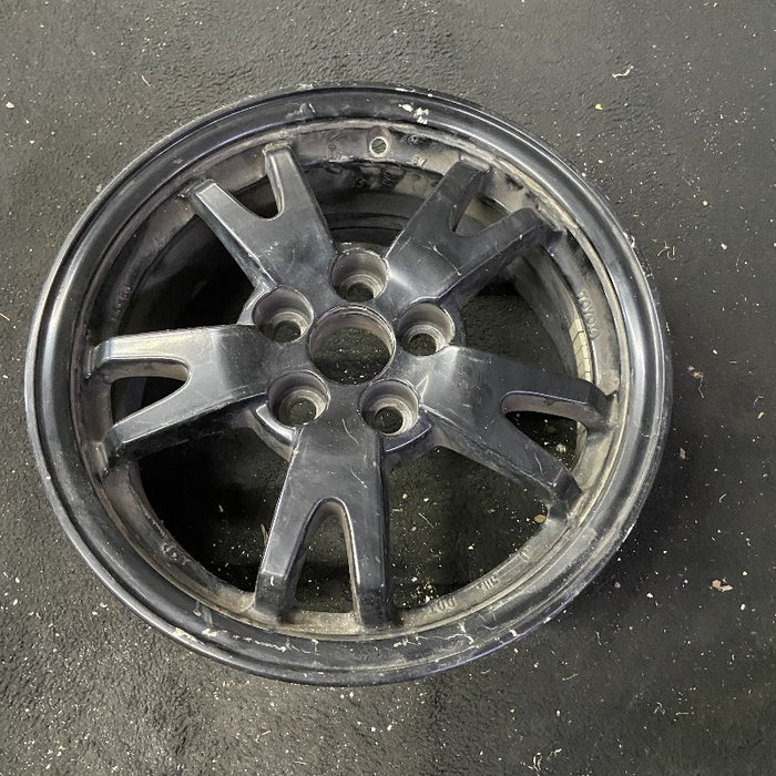 15" PRIUS 10-11 15x6 alloy 5 split spoke black Original OEM Wheel Rim - View 8