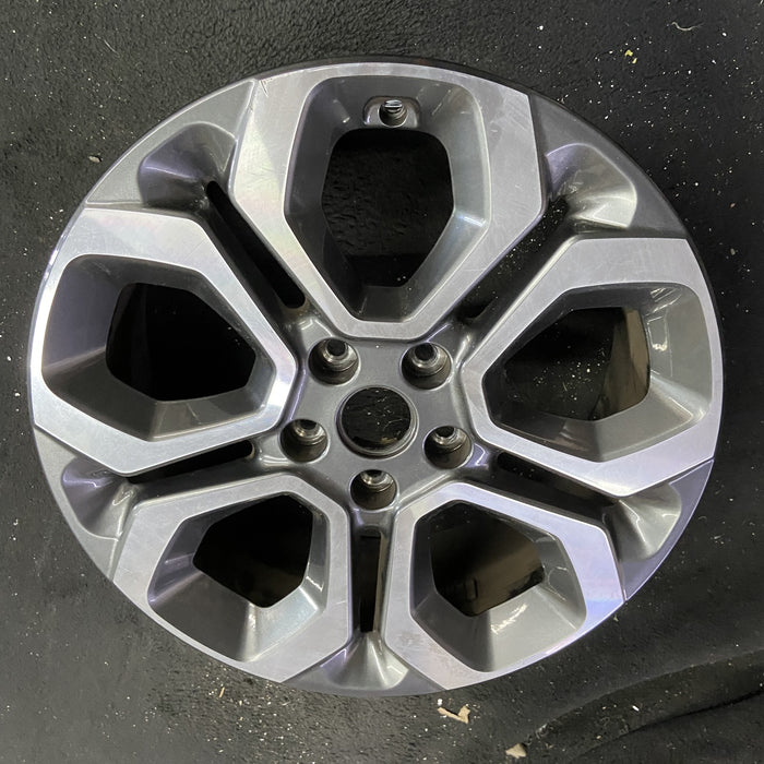18" SOUL 20-22 gasoline model, 18x7.5 , 5 loop spoke Original OEM Wheel Rim - Side Profile