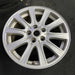 18" LR3 07 alloy , 18x8, 10 spoke, grooved spoke Original OEM Wheel Rim - Side Profile